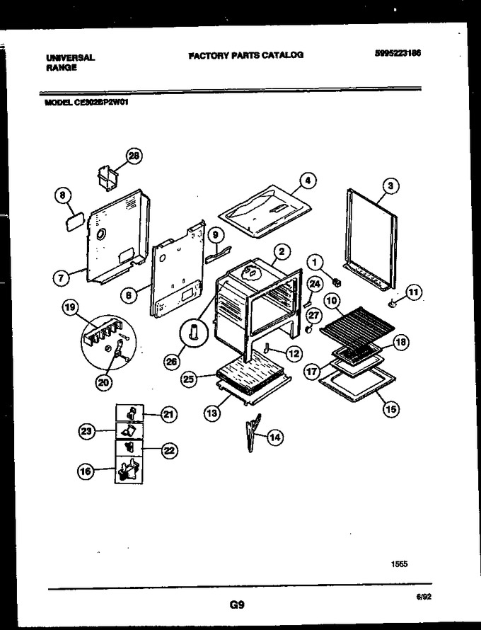 Diagram for CE302BP2WW01