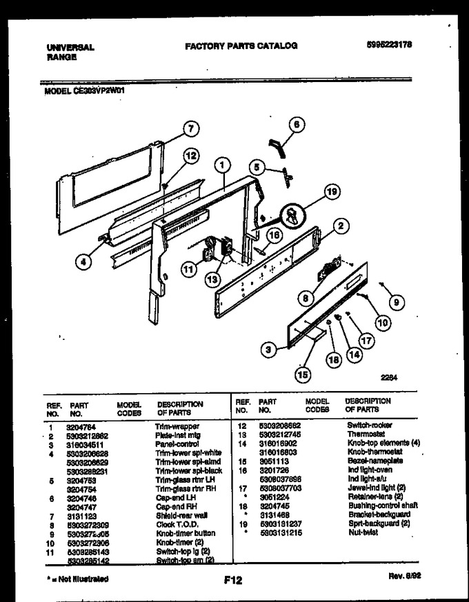 Diagram for CE303VP2WD01