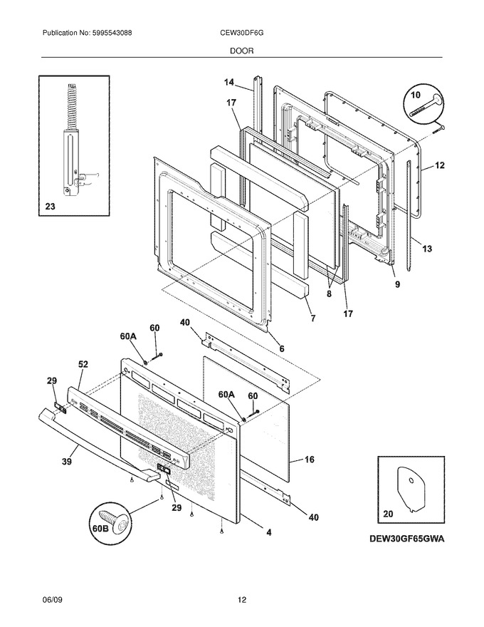 Diagram for CEW30DF6GBD