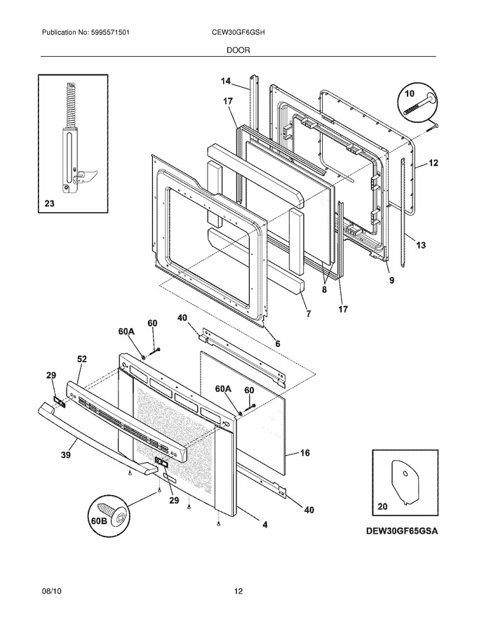 Diagram for CEW30GF6GSH