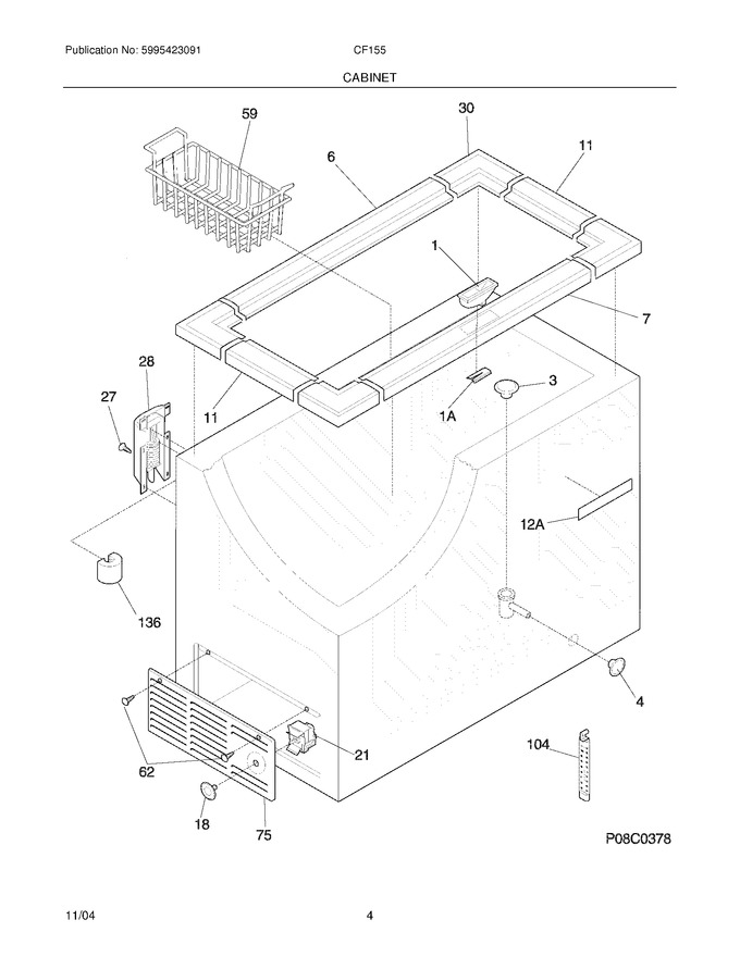 Diagram for CF155
