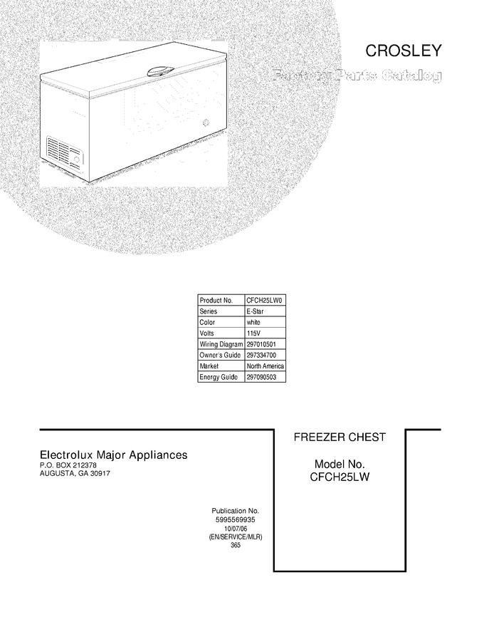 Diagram for CFCH25LW0