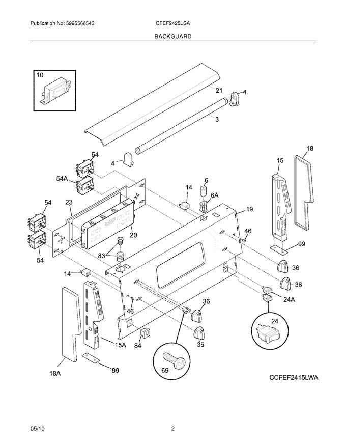 Diagram for CFEF2425LSA
