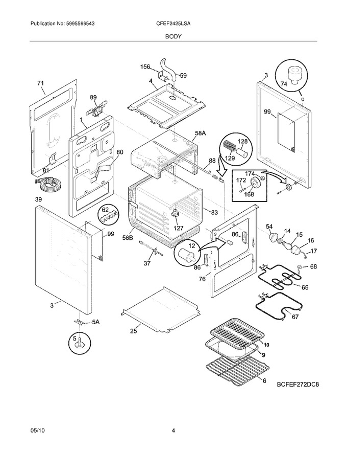 Diagram for CFEF2425LSA