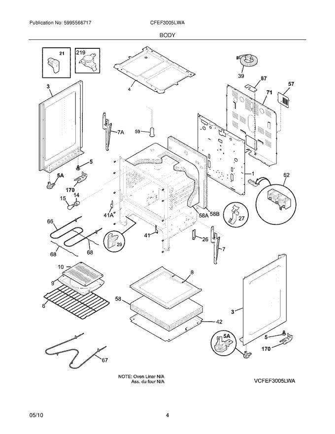 Diagram for CFEF3005LWA