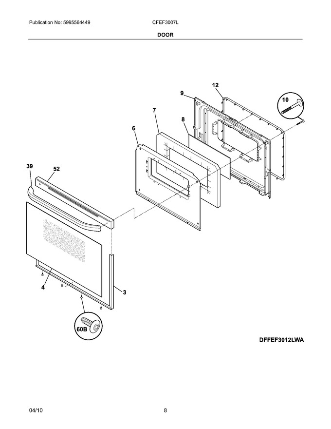 Diagram for CFEF3007LWA