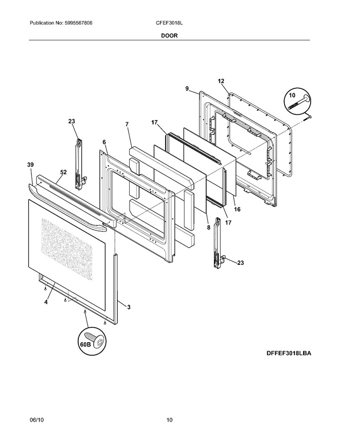 Diagram for CFEF3018LWB