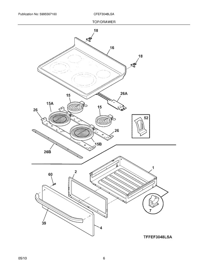 Diagram for CFEF3048LSA