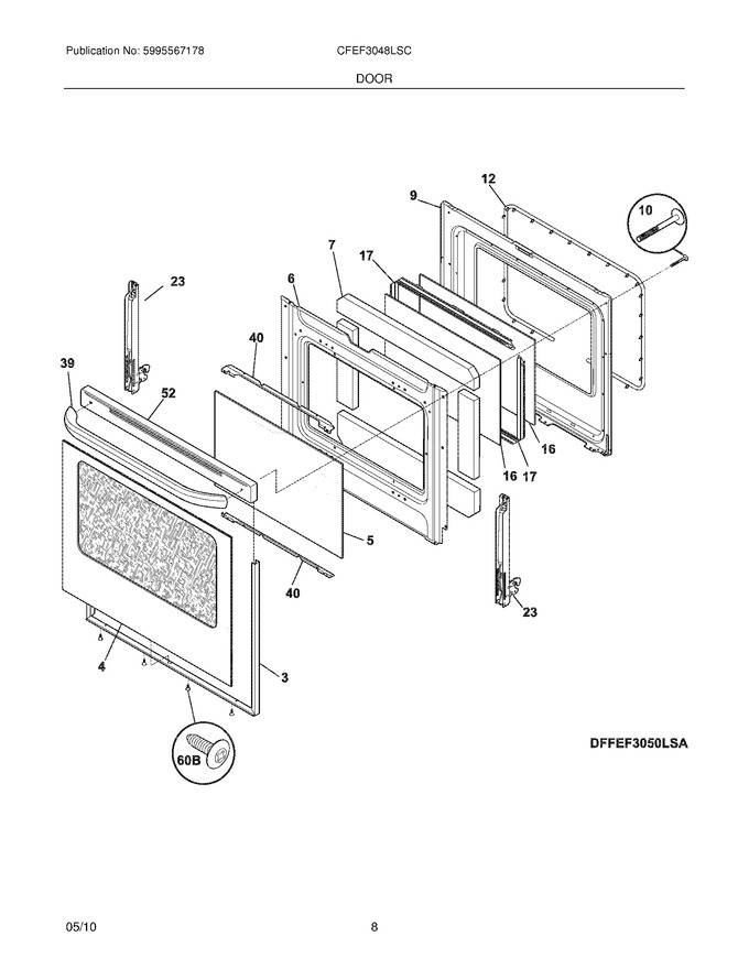 Diagram for CFEF3048LSC