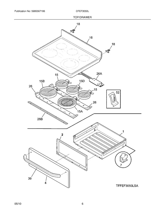 Diagram for CFEF3050LSA