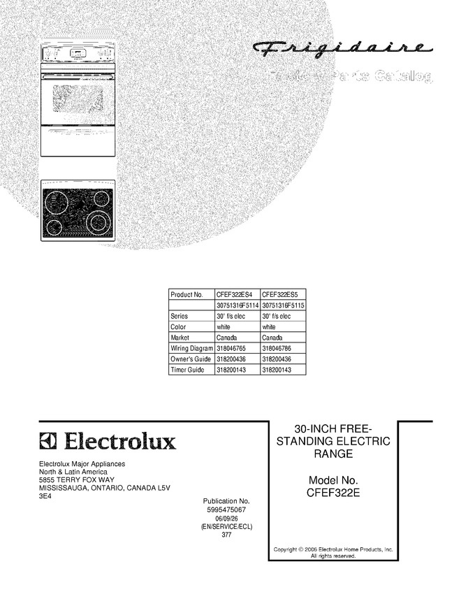 Diagram for CFEF322ES4