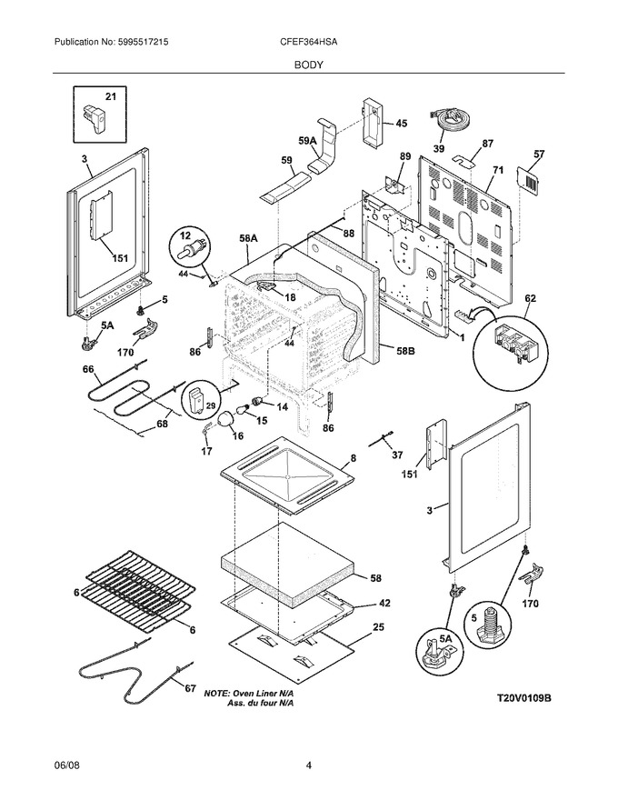 Diagram for CFEF364HSA