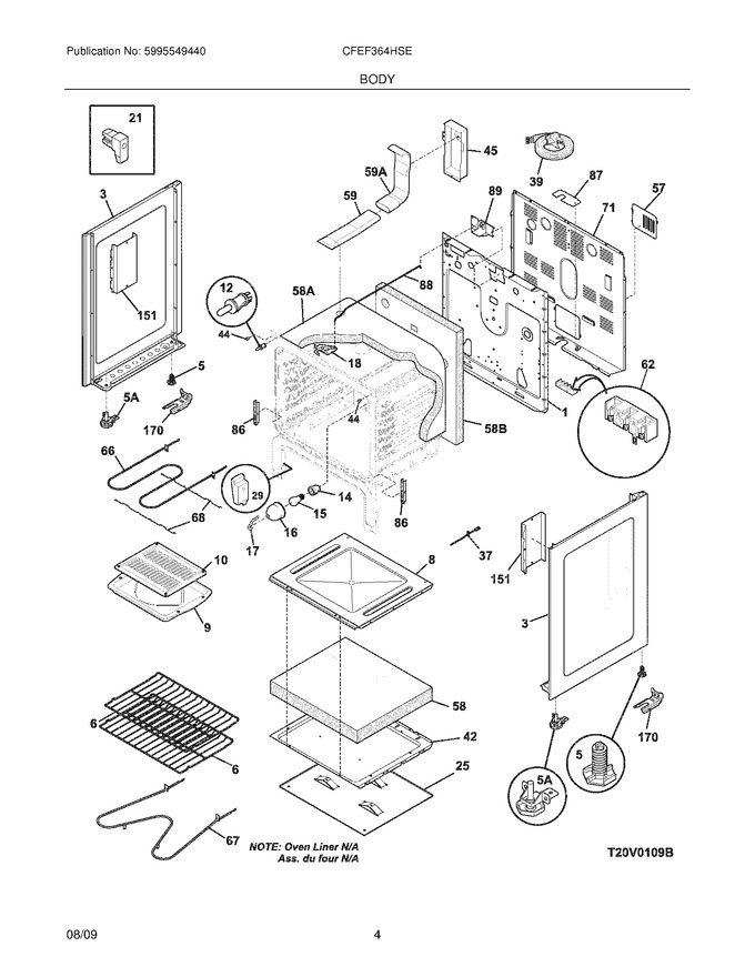 Diagram for CFEF364HSE
