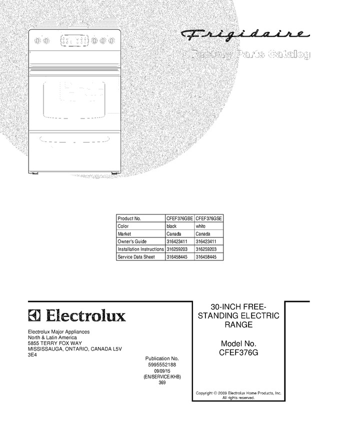 Diagram for CFEF376GSE