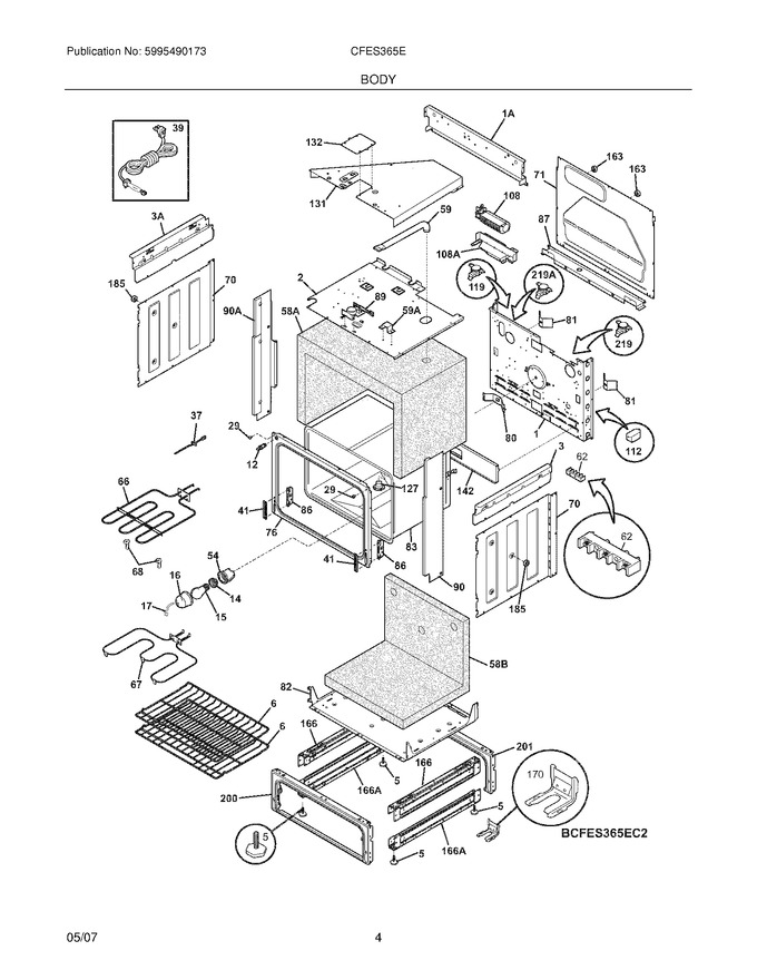 Diagram for CFES365EQ4