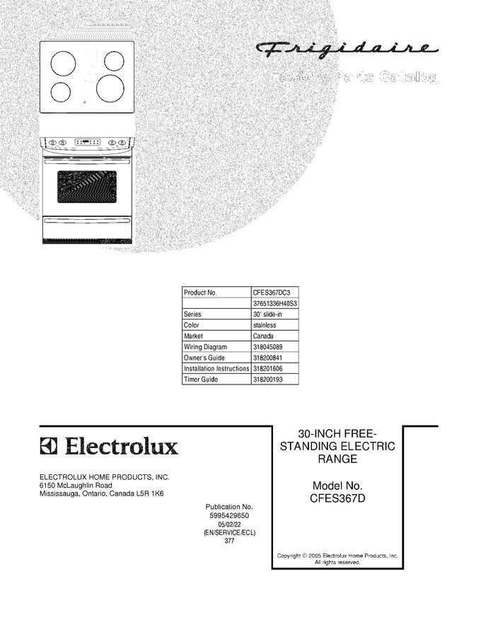 Diagram for CFES367DC3