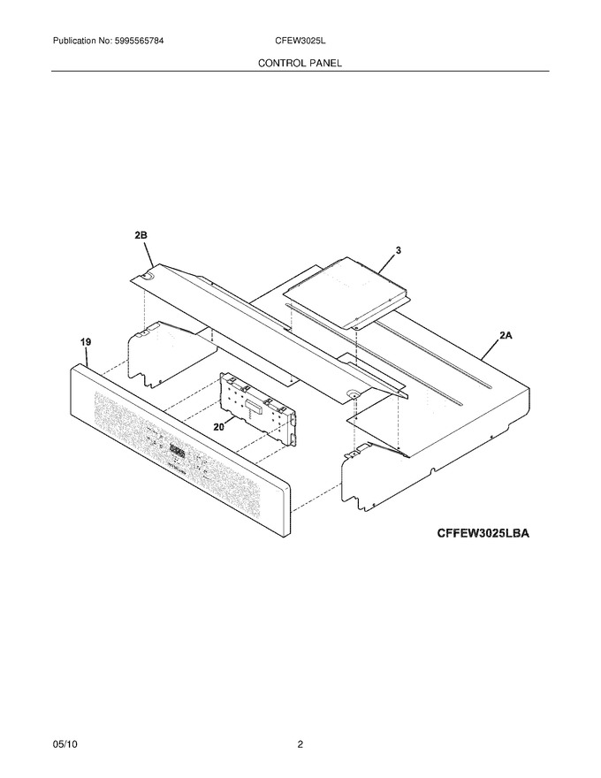 Diagram for CFEW3025LBA