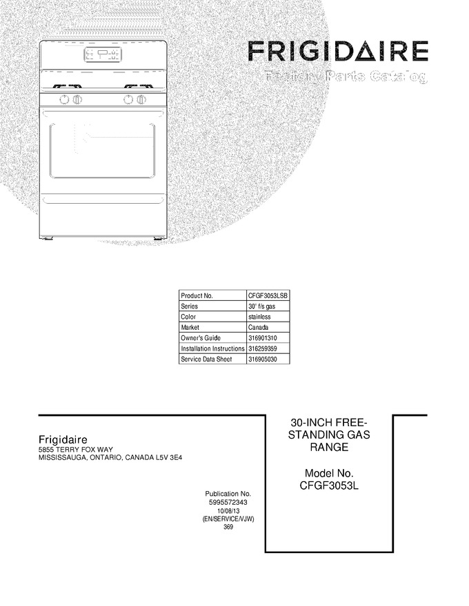 Diagram for CFGF3053LSB