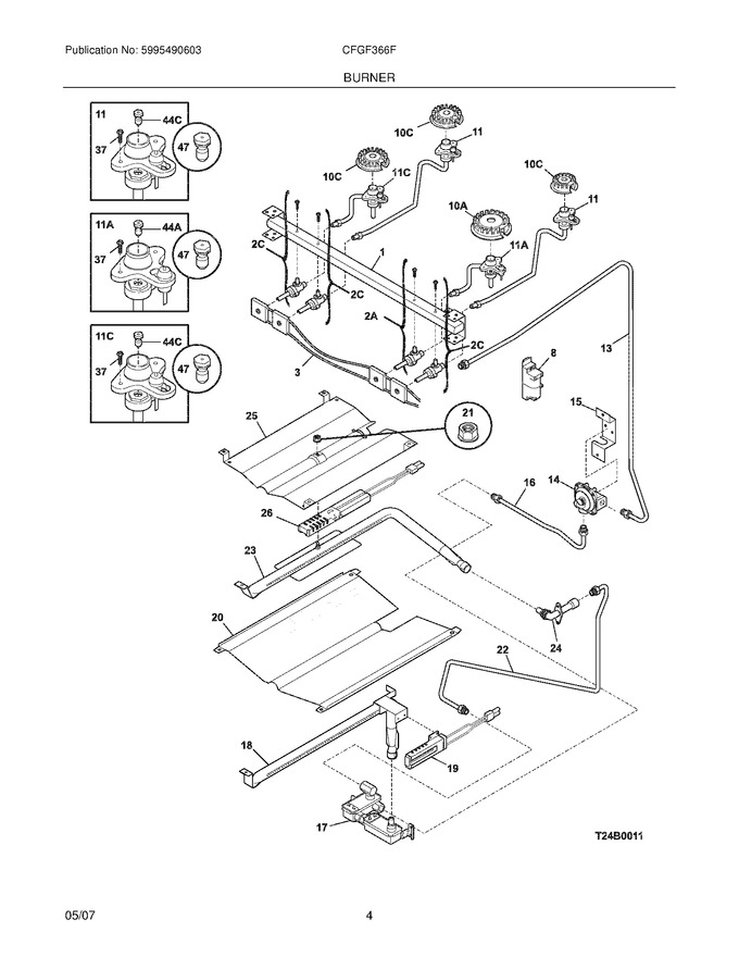 Diagram for CFGF366FSD