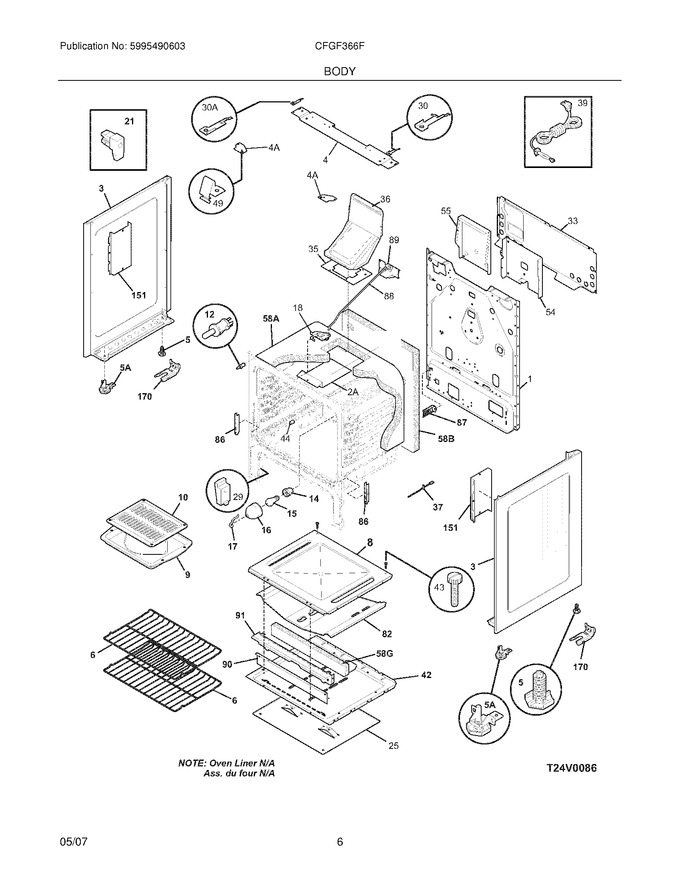 Diagram for CFGF366FSD