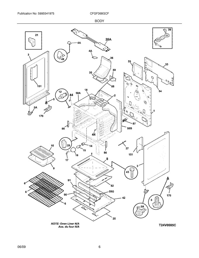 Diagram for CFGF368GCF