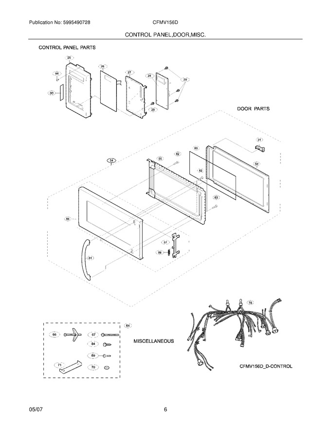 Diagram for CFMV156DSD