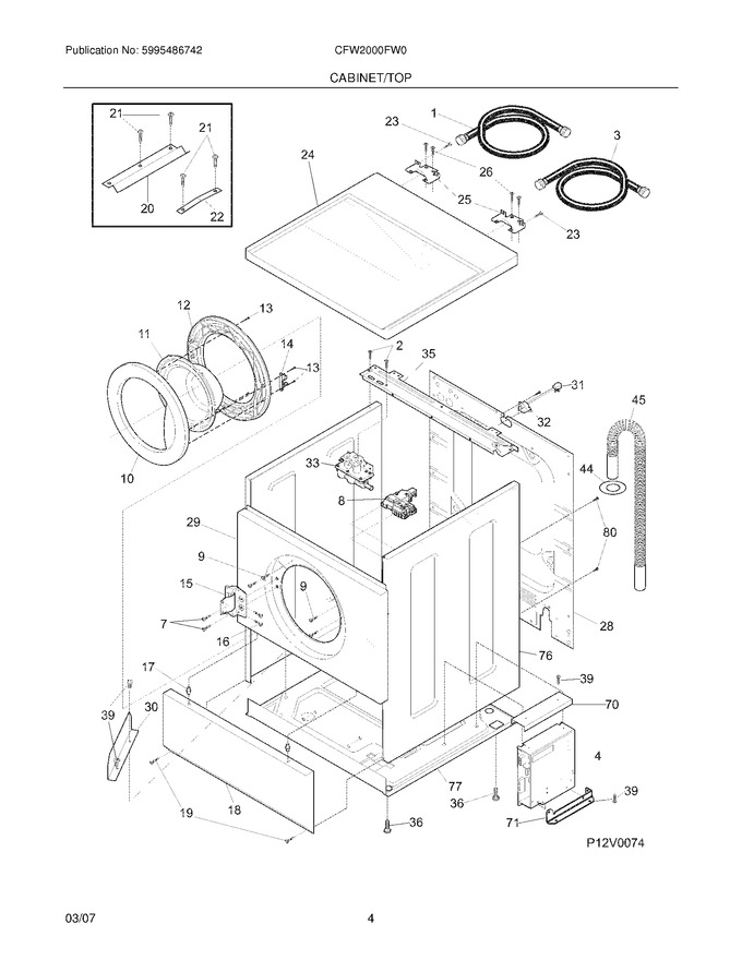 Diagram for CFW2000FW0