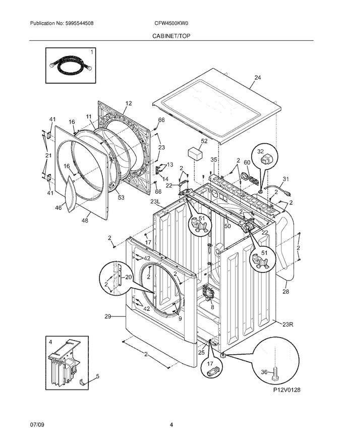 Diagram for CFW4500KW0