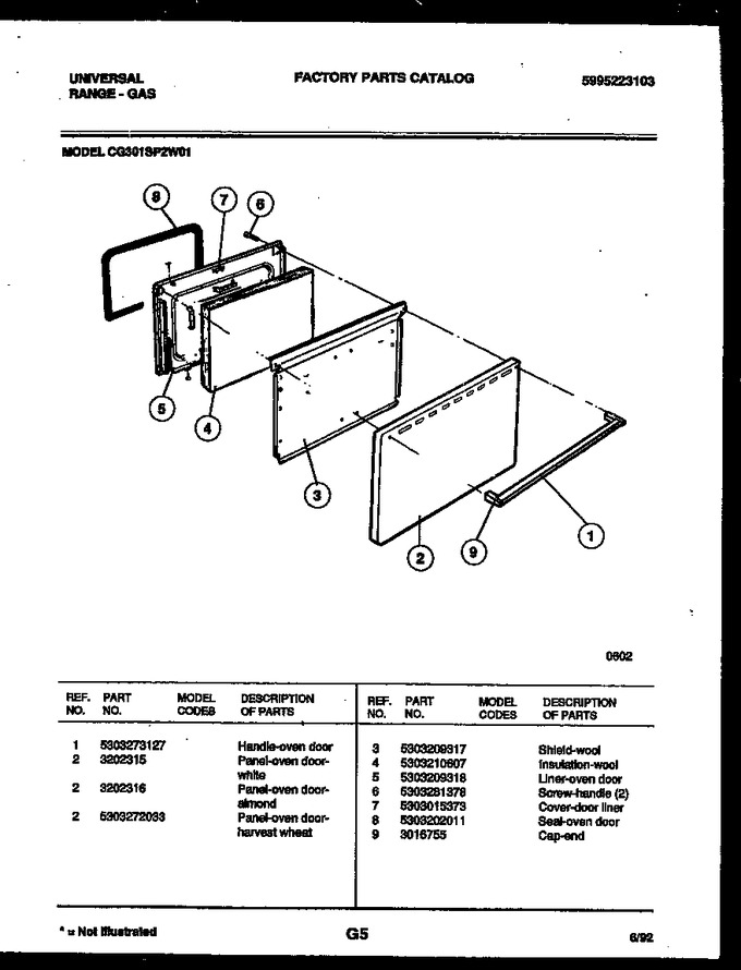 Diagram for CG301SP2Y1