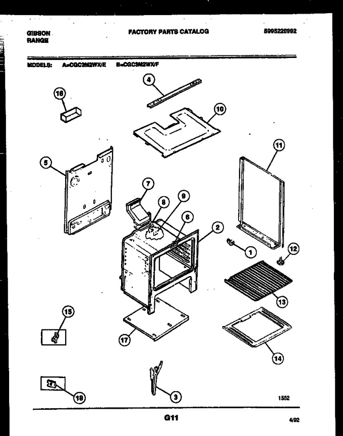 Diagram for CGC3M2WXF