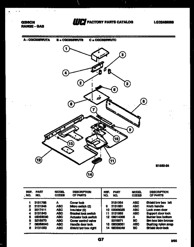 Diagram for CGC3S5WUTC