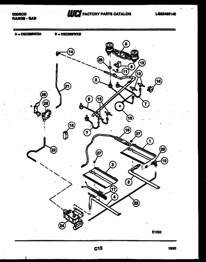 Diagram for CGC3S5WXB