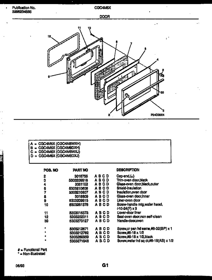 Diagram for CGC4M6DXJ