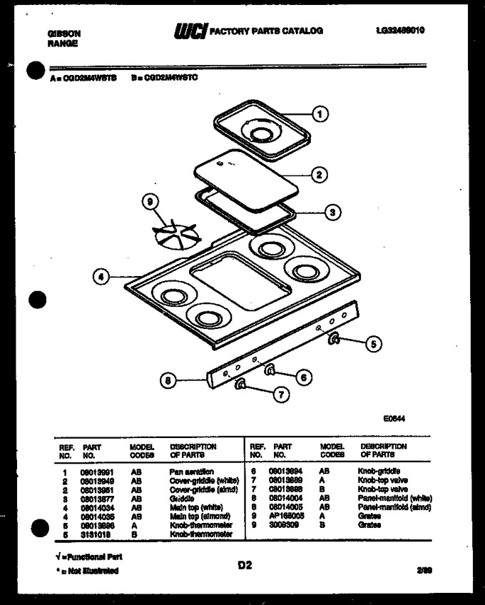 Diagram for CGD2M4WSTB