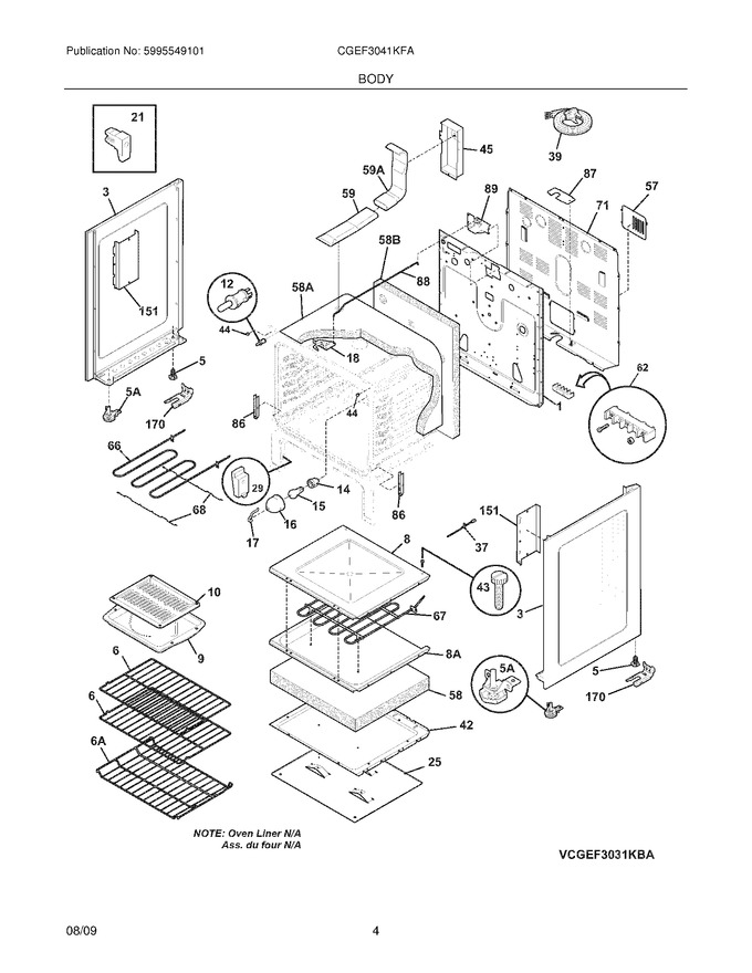 Diagram for CGEF3041KFA