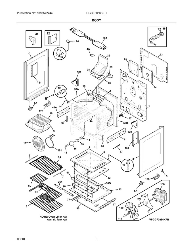Diagram for CGGF3056KFH