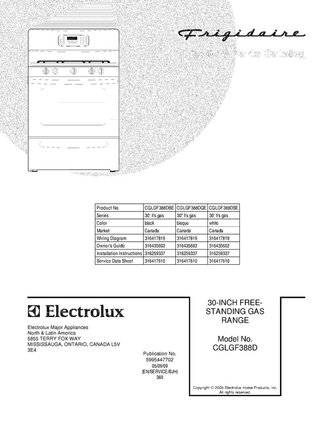 Diagram for CGLGF388DSE