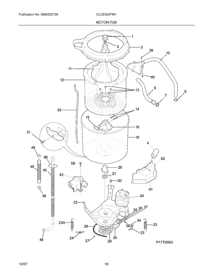Diagram for CLCE500FW1