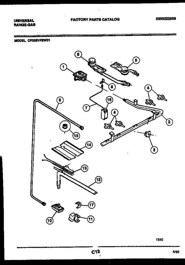 Diagram for CP303VP2J01