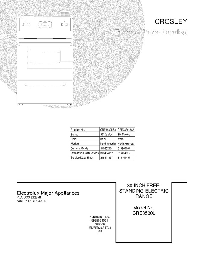 Diagram for CRE3530LBA