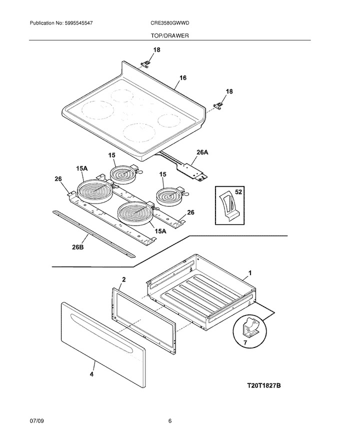 Diagram for CRE3580GWWD
