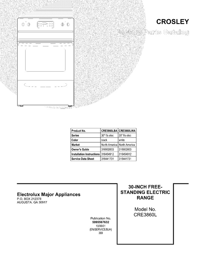 Diagram for CRE3860LBA