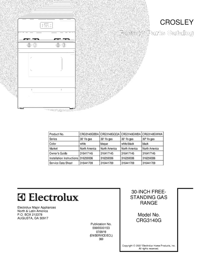 Diagram for CRG3140GBBA