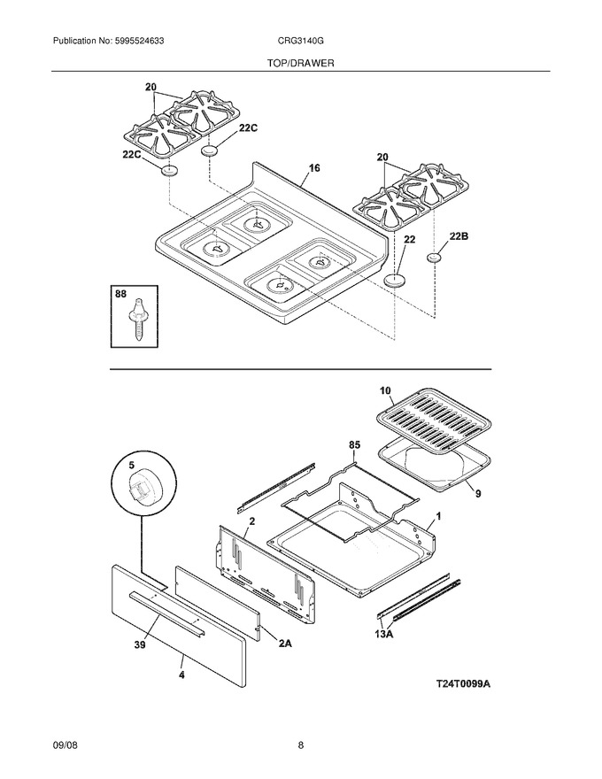 Diagram for CRG3140GWWE