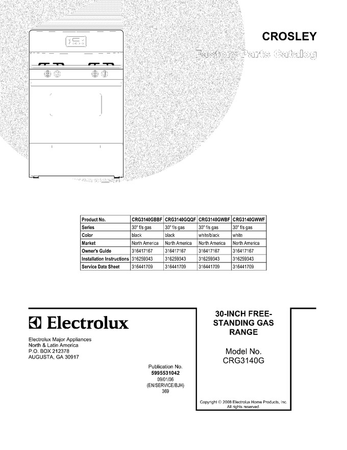 Diagram for CRG3140GWBF