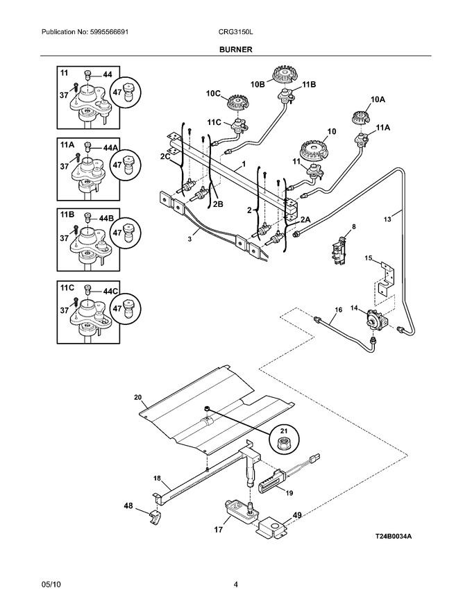 Diagram for CRG3150LBA