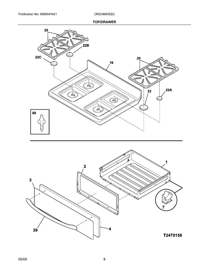 Diagram for CRG3480ISSC