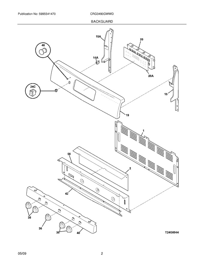Diagram for CRG3490GWWD
