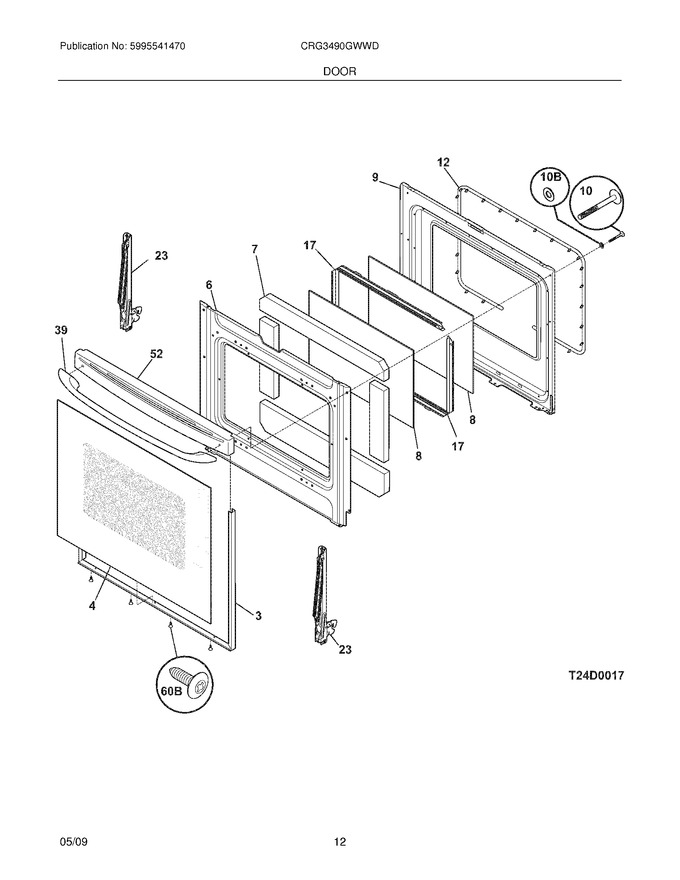 Diagram for CRG3490GWWD