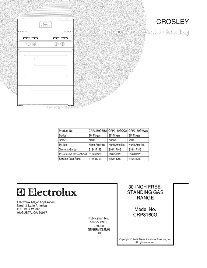 Diagram for CRP3160GBBA